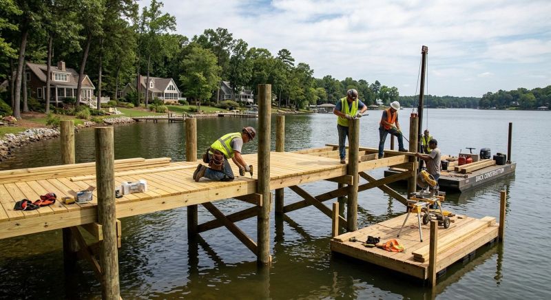 Boat Dock Construction in Roswell, GA