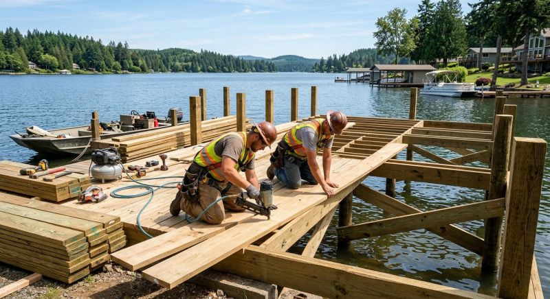 Pond Dock Construction in Kansas City, MO
