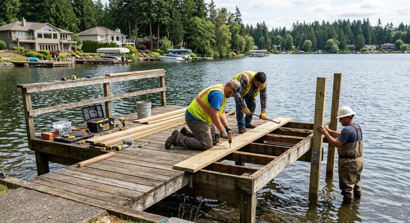 Water Dock Repair in Olathe, KS