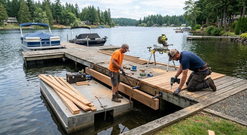 Water Dock Repair in Roswell, GA
