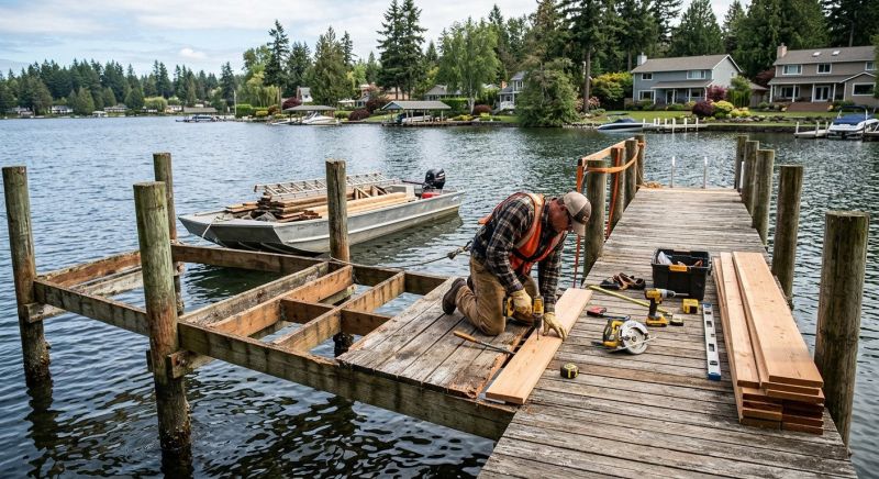Wood Dock Repair in Denver, CO